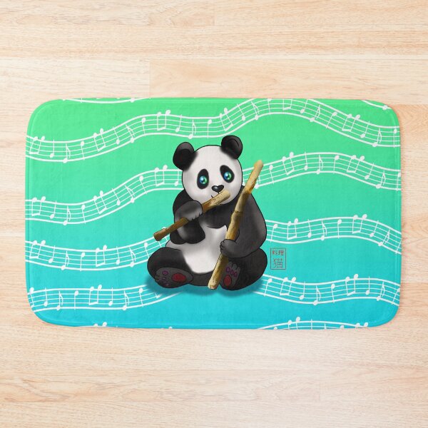 Item preview, cartoon panda with bamboo stalks designed and sold by BeingNow.