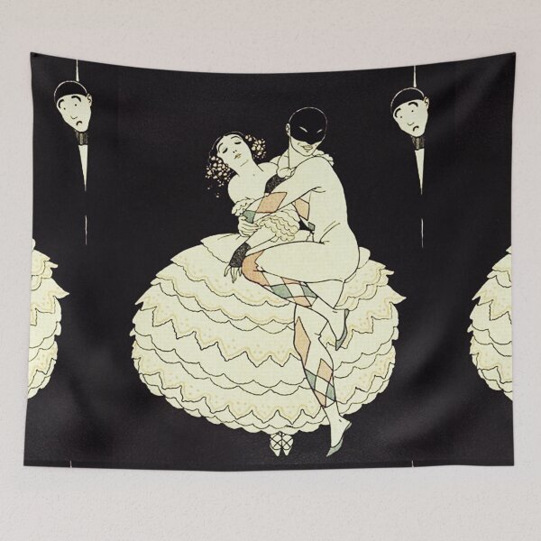 Item preview, Pierrot designed and sold by Vintage Designs +.