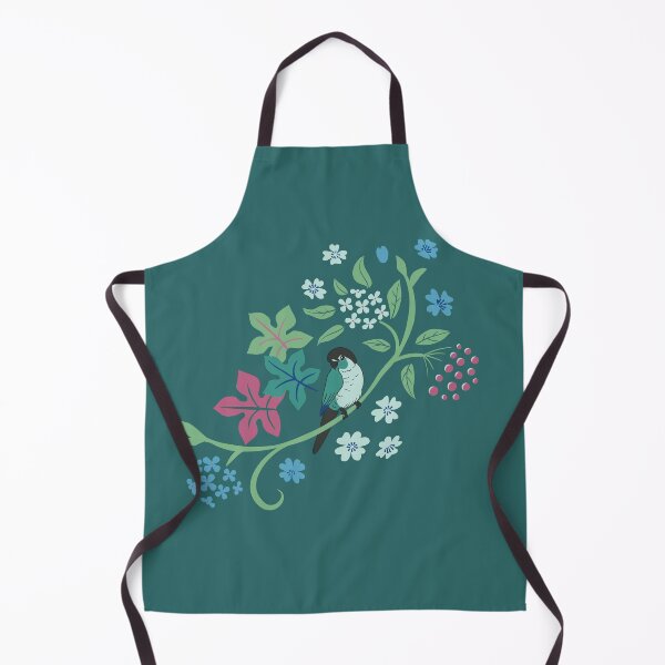 Item preview, Turquoise green cheek conure - vignette designed and sold by selfproclaimd.