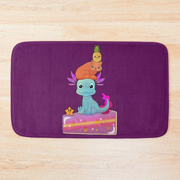 Item preview, Axolotl Pineapple Cat Cake designed and sold by lazarosdesign.
