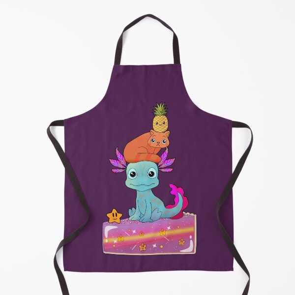 Item preview, Axolotl Pineapple Cat Cake designed and sold by lazarosdesign.