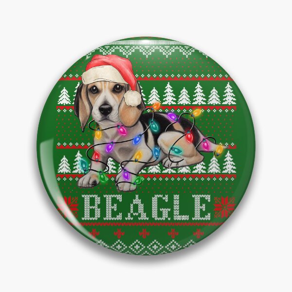 Item preview, Beagle ugly christmas sweater - Beagle Dog lover xmas ugly pajama - Beagle Dog through the snow designed and sold by wear4gamers.