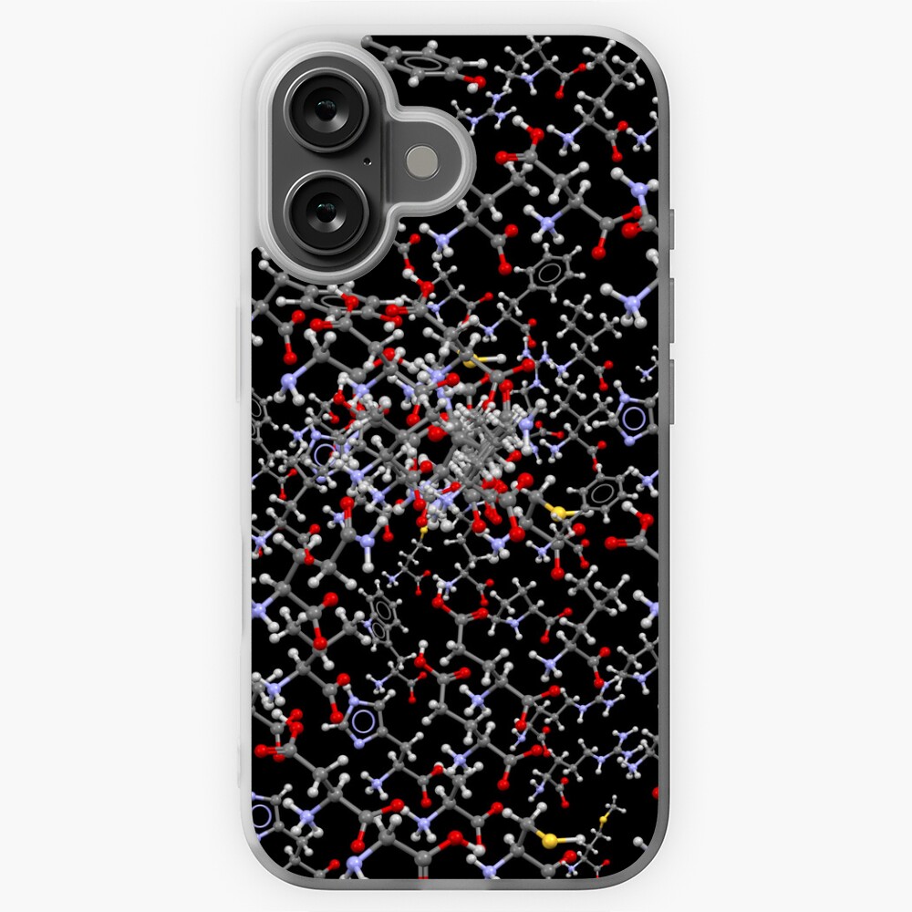 Amino acids Black background Mouse Pad