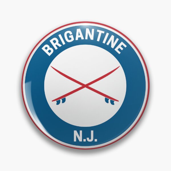 Item preview, Vintage Brigantine New Jersey Surfboards designed and sold by fearcity.