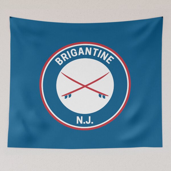 Item preview, Vintage Brigantine New Jersey Surfboards designed and sold by fearcity.