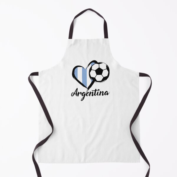 Item preview, Heart Argentina Football designed and sold by burlybot.