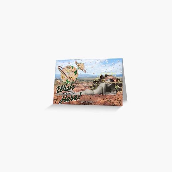Wish You Were Here Greeting Card