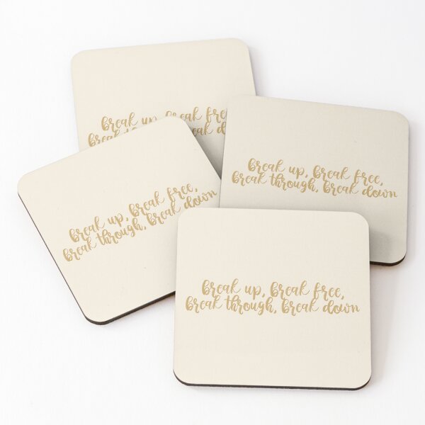 Item preview, Break Up, Break Free, Break Through, Break Down Labyrinth Lyrics Taylor Swift designed and sold by BoldNFresh.