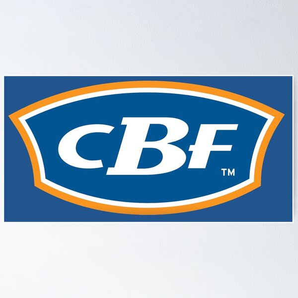 CBF BCF Poster for Sale by crossesdesign