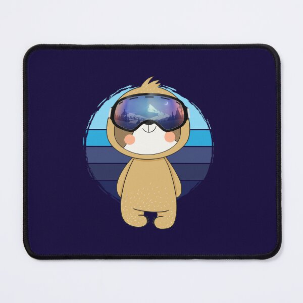 Item preview, retro sloth ski goggles designed and sold by Goodthings99.