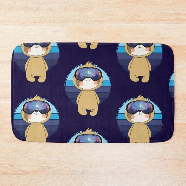 Item preview, retro sloth ski goggles designed and sold by Goodthings99.