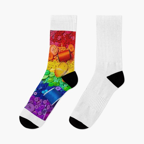 Item preview, Mariposa amarilla con botones de arco iris designed and sold by Garry Gay.