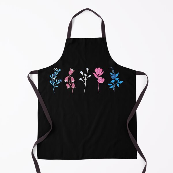 Item preview, Floral Trans Flowers. Transgender Pride designed and sold by Subtle Pride Shop.