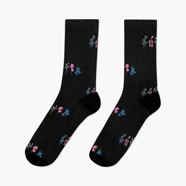 Item preview, Floral Trans Flowers. Transgender Pride designed and sold by Subtle Pride Shop.