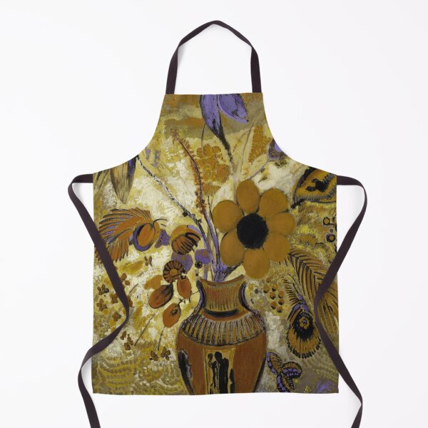 Item preview, Etruscan Vase with Flowers designed and sold by Twisted Wick.