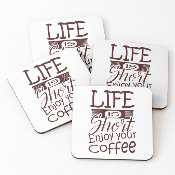 Item preview, LIFE IS SHORT, ENJOY YOUR COFFEE Classic designed and sold by AndalAE.