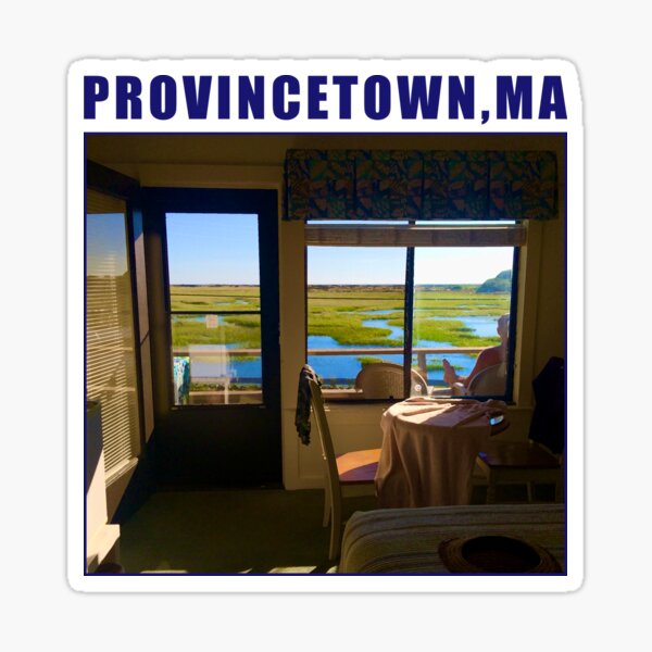 "Provincetown. MA" Sticker for Sale by kvalachovic Redbubble