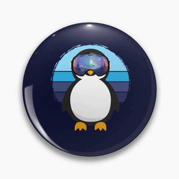 Item preview, retro penguin ski goggles designed and sold by Goodthings99.