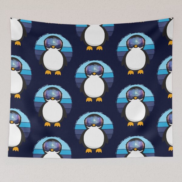 Item preview, retro penguin ski goggles designed and sold by Goodthings99.