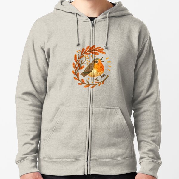 Early Bird Zipped Hoodie