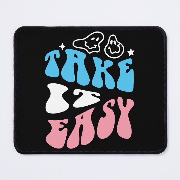 Item preview, Take It Easy Trans. Transgender Pride designed and sold by Subtle Pride Shop.