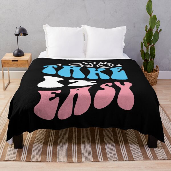 Item preview, Take It Easy Trans. Transgender Pride designed and sold by Subtle Pride Shop.