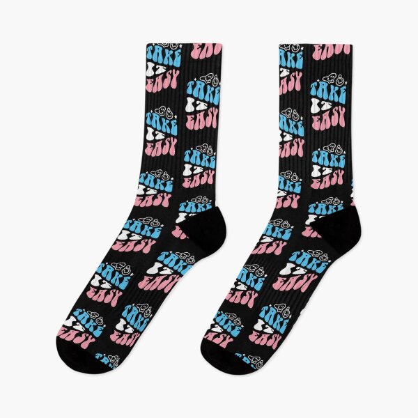 Item preview, Take It Easy Trans. Transgender Pride designed and sold by Subtle Pride Shop.