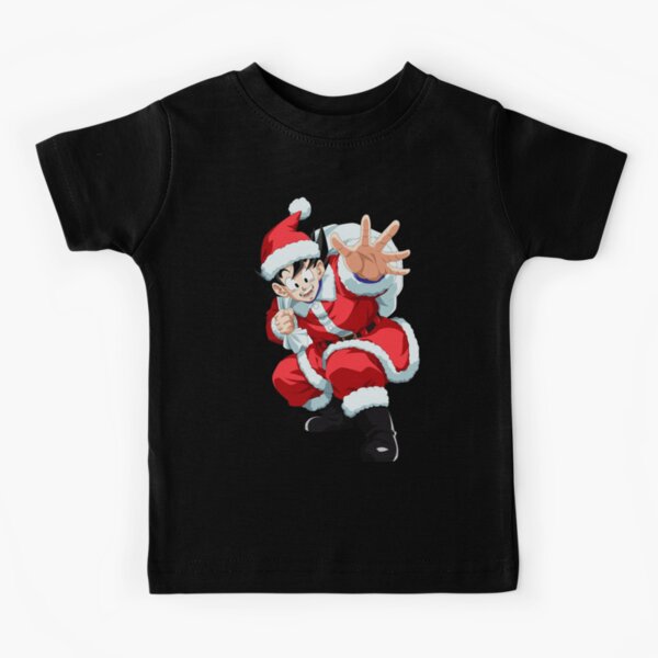 GOKU DRAGON BALL Z Christmas Kids T-Shirt GOKU DRAGON BALL Z Christmas Kids T-Shirt