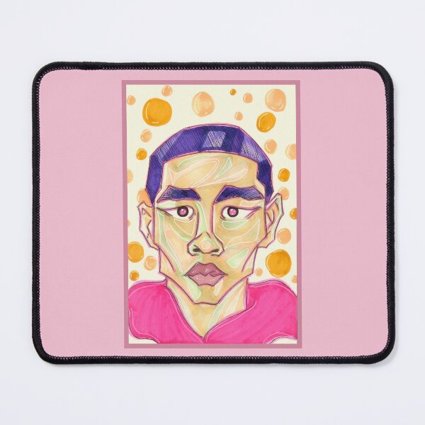 Item preview, Purple Hair Pink Jacket Face designed and sold by Harold-Inks.