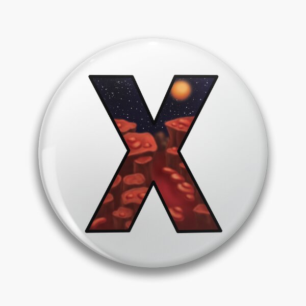 Item preview, Decorative Letter X - Exoplanet designed and sold by Kaiko127.
