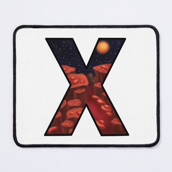 Item preview, Decorative Letter X - Exoplanet designed and sold by Kaiko127.