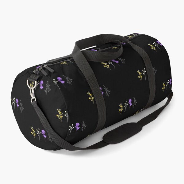 Item preview, Floral Non-binary Flowers. Nonbinary Pride designed and sold by Subtle Pride Shop.