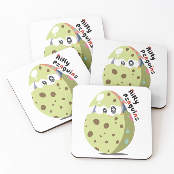 Item preview, Cute Penguins in Colorful Eggshells - Collection N. 17 designed and sold by NiftyPenguins.