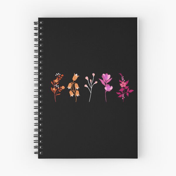 Item preview, Floral Femme Flowers. Lesbian Pride designed and sold by Subtle Pride Shop.