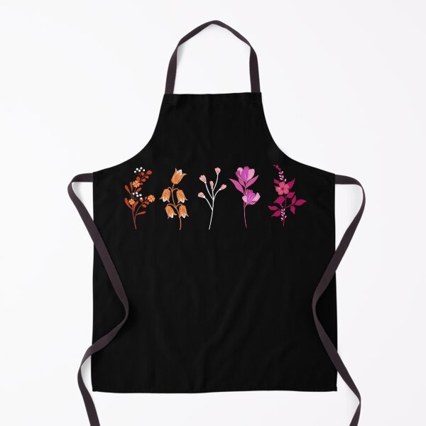 Item preview, Floral Femme Flowers. Lesbian Pride designed and sold by Subtle Pride Shop.