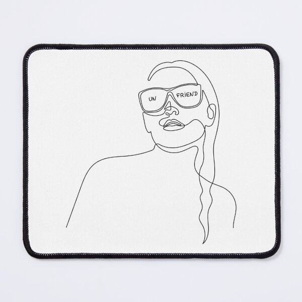 Item preview, Unfriend | One Line Drawing | One Line Art | Minimal | Minimalist designed and sold by One-Line-Artist.