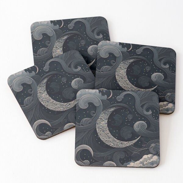 Item preview, texture patterns of moons designed and sold by IA-Power.