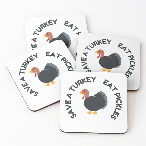 Item preview, Save a Turkey Eat Pickles  designed and sold by Dewlangrial.