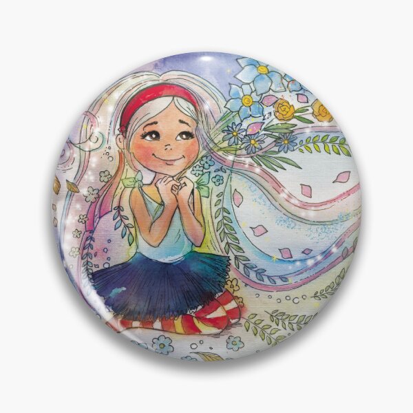 Item preview, Rainbow Hair Life, Whimsical Magical Mind,  designed and sold by BohemiWANDERS.