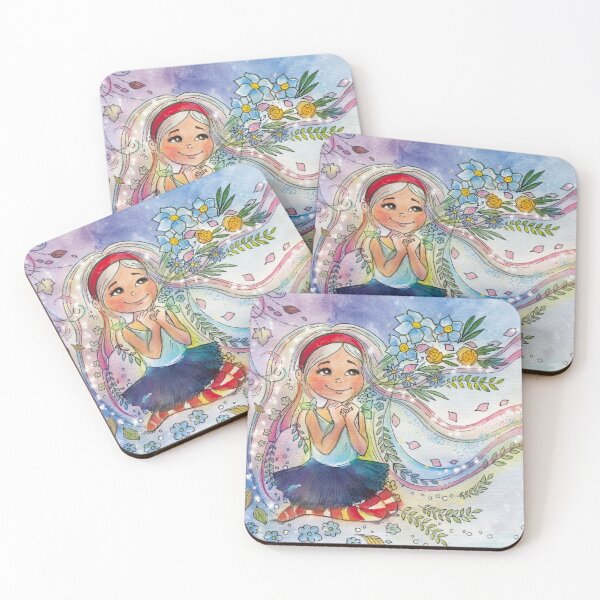 Item preview, Rainbow Hair Life, Whimsical Magical Mind,  designed and sold by BohemiWANDERS.