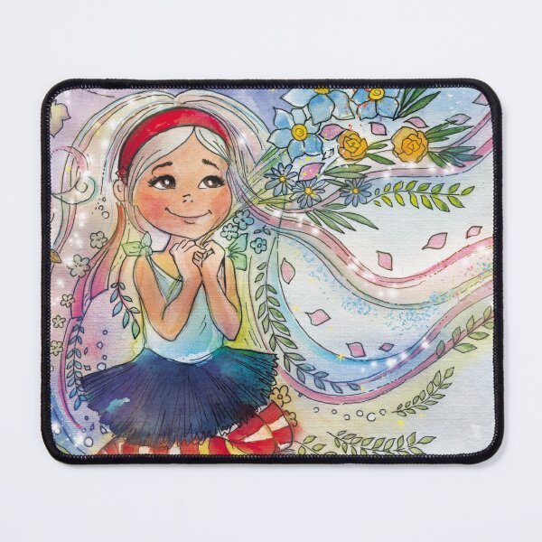 Item preview, Rainbow Hair Life, Whimsical Magical Mind,  designed and sold by BohemiWANDERS.