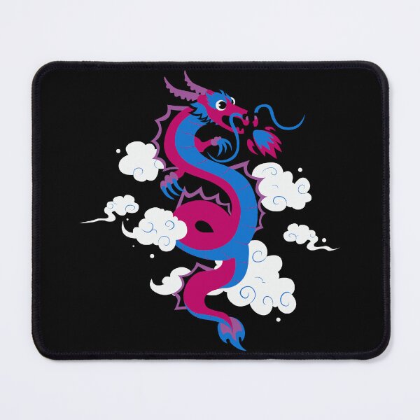 Item preview, Chinese Bi Dragon. Lunar New Year Bisexual Pride. designed and sold by Subtle Pride Shop.
