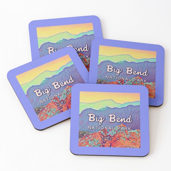Item preview, Big Bend - National Park Art Collection designed and sold by NationalParkArt.