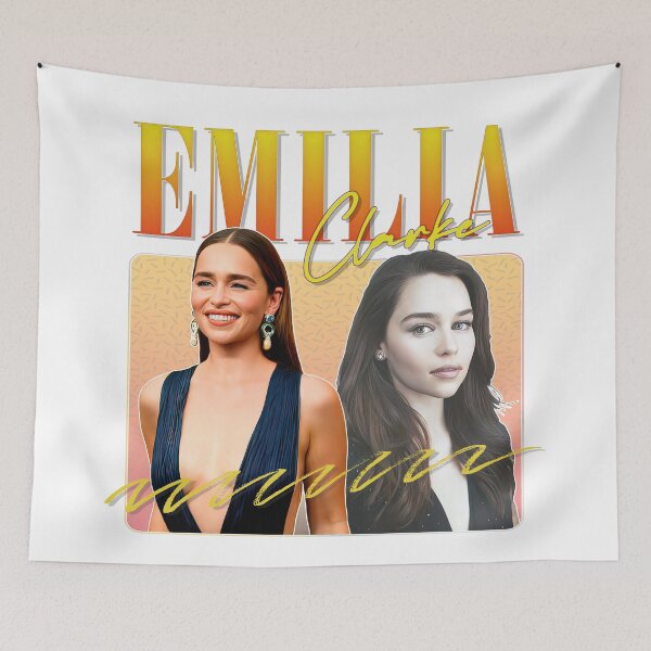 Item preview, Emilia Clarke - - Retro Aesthetic Fan Design  designed and sold by AestheticNow.