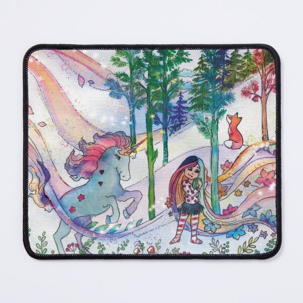 Item preview, Magical Unicorn Fantasy, Whimsical Watercolor Forest Vibes, Magical Mind designed and sold by BohemiWANDERS.