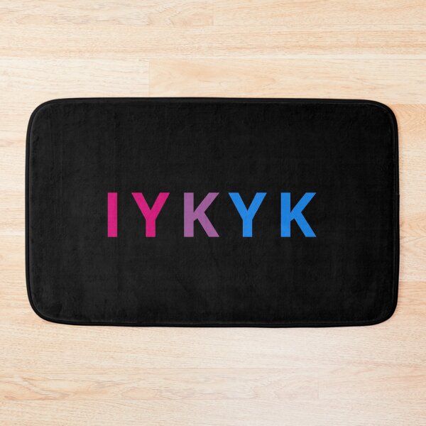 Item preview, If You Know You Know Bi IYKYK. Bisexual Pride designed and sold by Subtle Pride Shop.