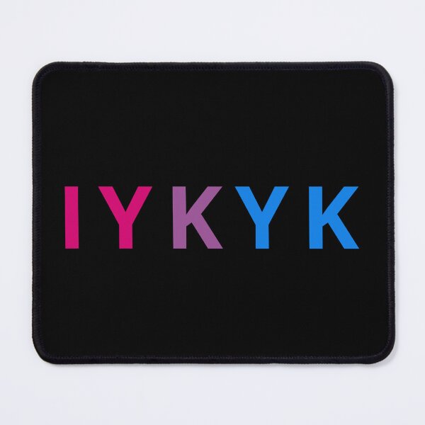 Item preview, If You Know You Know Bi IYKYK. Bisexual Pride designed and sold by Subtle Pride Shop.