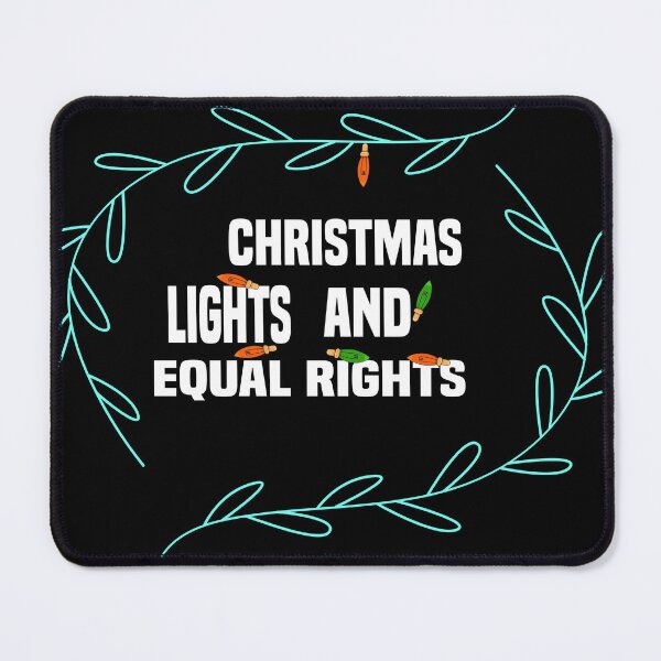 Item preview,  Christmas Lights And Equal Rights designed and sold by ZOUBAH.