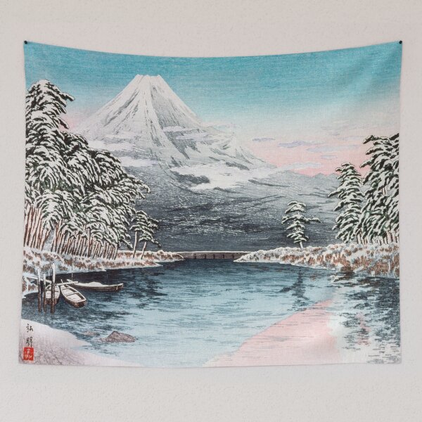 Item preview, MT Fuji Snow Scene designed and sold by tomorrowsart.