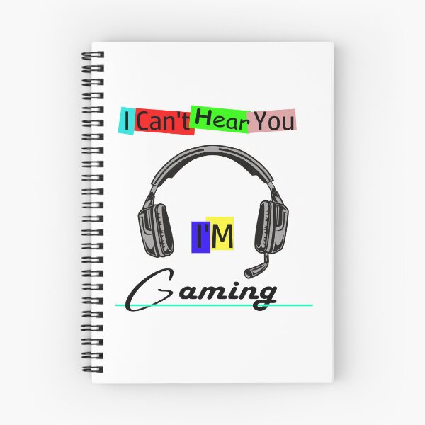 Item preview, I CAN'T HEAR YOU I'M GAMING, BUSY FUNNY VIDEO GAMER designed and sold by Hatlof.